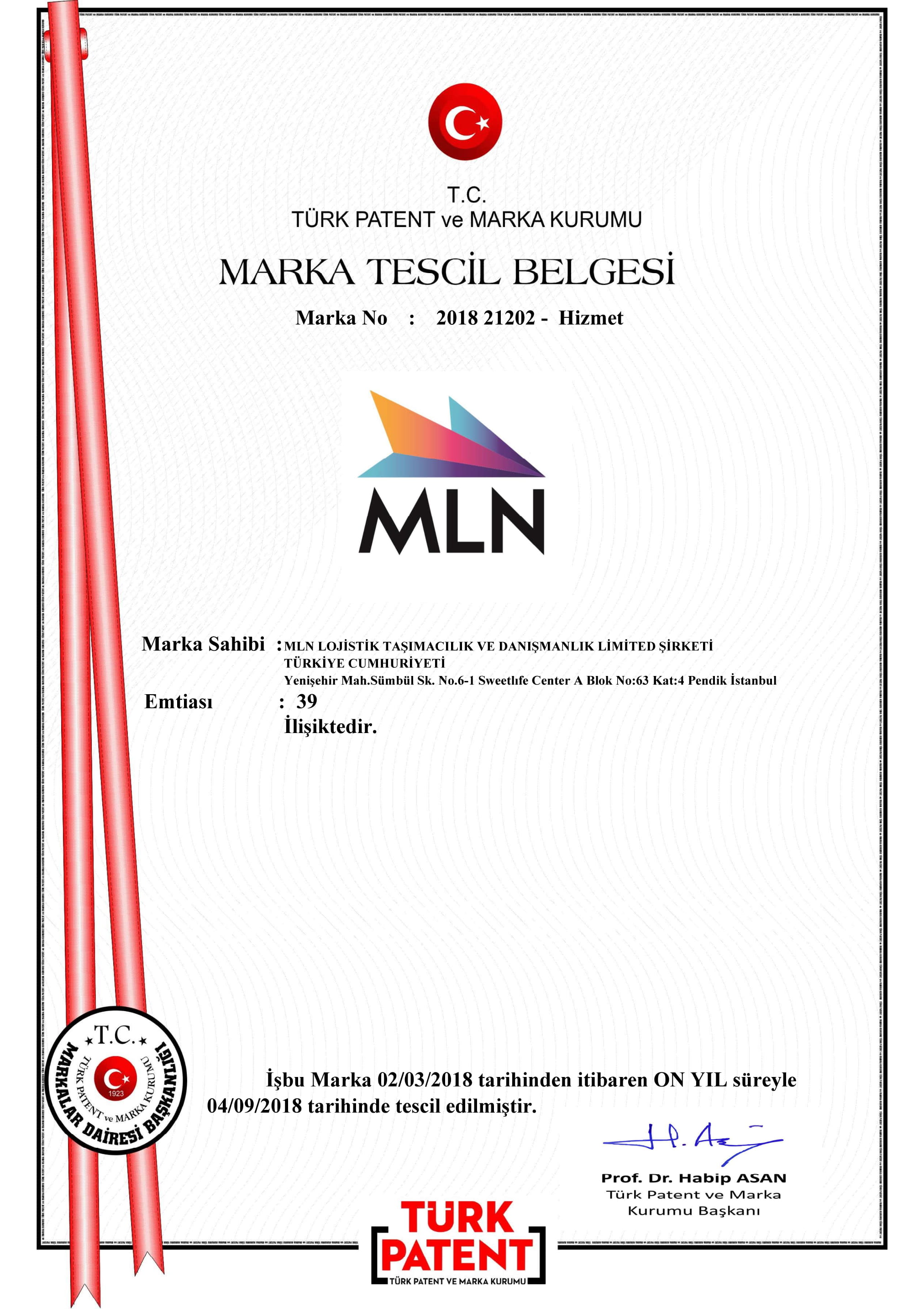 MLN Marka Tescili-1